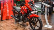 2016 Hero Glamour front quarter at Auto Expo 2016