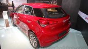 2016 Hyundai i20 rear three quarters at the Auto Expo 2016