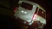 2016 Mahindra Scorpio Special Edition rear spied