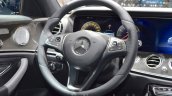 2016 Mercedes E Class (W213) steering wheel at the Geneva Motor Show Live