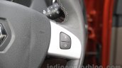 2016 Renault Duster facelift steering controls Auto Expo 2016