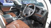 2016 Toyota Land Cruiser interior at Auto Expo 2016
