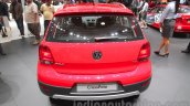 2016 VW Cross Polo rear at the Auto Expo 2016
