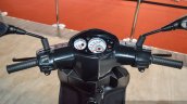Aprilia SR 150 Black handlebar at Auto Expo 2016