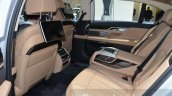 BMW 740Le iPerformance rear cabin at the 2016 Geneva Motor Show Live