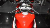 BMW S1000RR clip-on handlebars at Auto Expo 2016