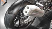 BMW S1000RR exhaust at Auto Expo 2016