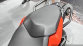 BMW S1000XR pillion seat grab handles at Auto Expo 2016