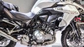 Benelli TRK 502 engine at Auto Expo 2016