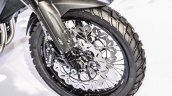 Benelli TRK 502 front disc brake at Auto Expo 2016