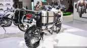 Benelli TRK 502 tyre hugger mud guard at Auto Expo 2016
