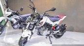 Benelli Tornado Naked T-135 front quarter at Auto Expo 2016