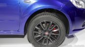 Fiat Linea 125s wheel at Auto Expo 2016
