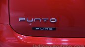 Fiat Punto Pure badge at Auto Expo 2016