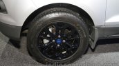 Ford EcoSport Customised alloy wheel detail at Auto Expo 2016