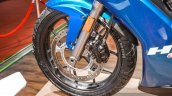 Hero HX250R blue front disc brake ABS at Auto Expo 2016