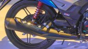Honda CB Shine SP exhaust at Auto Expo 2016