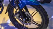 Honda CB Shine SP front disc brake at Auto Expo 2016