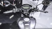 Honda CB Unicorn 160 Matt Grey handlebar at Auto Expo 2016