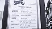 Honda CB Unicorn 160 Matt Grey specifications at Auto Expo 2016