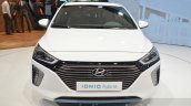 Hyundai Ioniq Hybrid front at the 2016 Geneva Motor Show