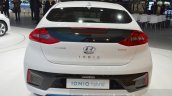 Hyundai Ioniq Hybrid rear at the 2016 Geneva Motor Show
