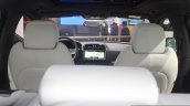 Jaguar F-Pace rear cabin at the Auto Expo 2016