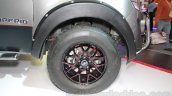 Mahindra Imperio Double Cabin Customised wheel detail at Auto Expo 2016
