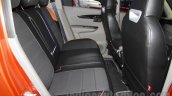 Mahindra KUV100 Xplorer edition rear seat at Auto Expo 2016