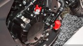 Mahindra Mojo accessories engine slider oil cap at Auto Expo 2016