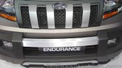 Mahindra TUV300 Endurance edition grille at the Auto Expo