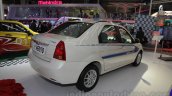 Mahindra e-Verito rear three quarter at Auto Expo 2016