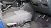 Maruti Vitara Brezza seat height adjustment at the 2016 Auto Expo