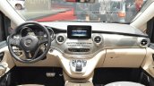 Mercedes V-Class Exclusive Edition dashboard view at the 2016 Geneva Motor Show