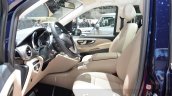 Mercedes V-Class Exclusive Edition front seats at the 2016 Geneva Motor Show