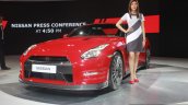 Nissan GT-R front three quarters at Auto Expo 2016