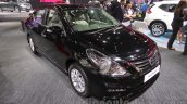 Nissan Sunny Sportech front left three quarter at 2016 Auto Expo