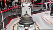Peugeot Django pillion grab handles at Auto Expo 2016