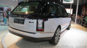 Range Rover SVAutobiography rear three quarters right view at Auto Expo 2016