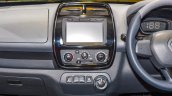 Renault Kwid 1.0 AMT centre console at the Auto Expo 2016