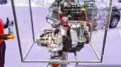 Renault Kwid 1.0 SCe engine cut section at the Auto Expo 2016
