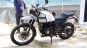 Royal Enfield Himalayan white front quarter unveiled
