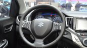 Suzuki Baleno 1.0 Boosterjet steering wheel at 2016 Geneva Motor Show