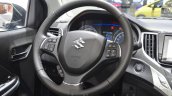 Suzuki Baleno 1.2 SHVS steering wheel at 2016 Geneva Motor Show