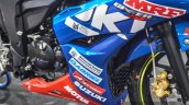 Suzuki Gixxer Cup race bike fairing sponsors at Auto Expo 2016
