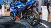 Suzuki Gixxer Cup race bike rear quarter at Auto Expo 2016