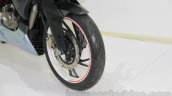 TVS X21 Concept Racer front alloy wheel disc brake at AUto Expo 2016