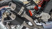 TVS X21 Concept twin exhaust at Auto Expo 2016