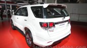 Toyota Fortuner TRD Sportivo Platinum rear quarter at the Auto Expo 2016