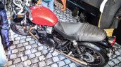 Triumph Bonneville Street Twin Red top at Auto Expo 2016